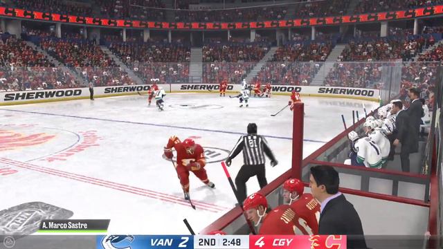 NHL 24 PS5! Be A Pro NHL 2023/2024 Vancouver Canucks vs Calgary Flames #23 смотреть онлайн