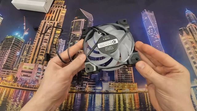 Как подключить ARGB-подсветку [ID-COOLING RGB Series DF-12025-ARGB TRIO] смотреть онлайн