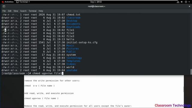 How to use chmod 777 command in Linux | EXPLAINED: How to use "chmod" command - Hindi Tutorial смотреть онлайн