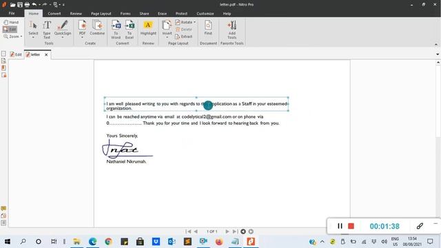 How to Edit Any PDF Document Using Nitro Pro 13 Offline For Free смотреть онлайн