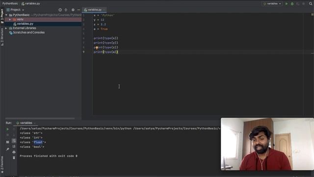 Variables, Data Types and User Inputs in Python 3 смотреть онлайн