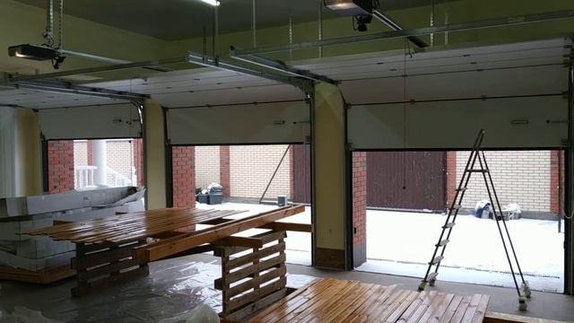 КОЗАК ПРО. Монтаж секционных ворот ALUTECH смотреть онлайн