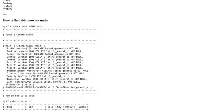 Databases: Query larger than table - MySQL and PHP смотреть онлайн