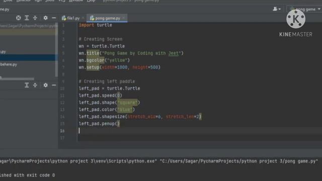 How to make Ping Pong game using Python смотреть онлайн