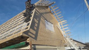 КАК МЫ ДЕЛАЛИ КРЫШУ(1 Часть)!Мансарда своими руками!