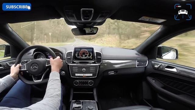 Mercedes Benz GLE 450 AMG LOVELY! Sound & Acceleration on Winding Road Drive смотреть онлайн