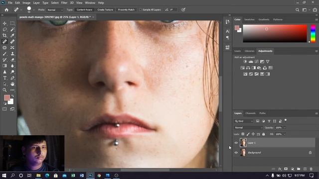 5 Healing Brush tool- Photoshop with Jasin смотреть онлайн