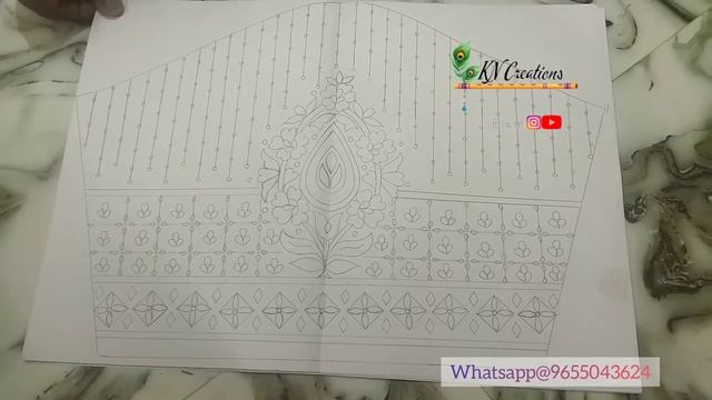 aari tracing paper designs available pls do msg for order@kn creations pls subscribe for updates смотреть онлайн