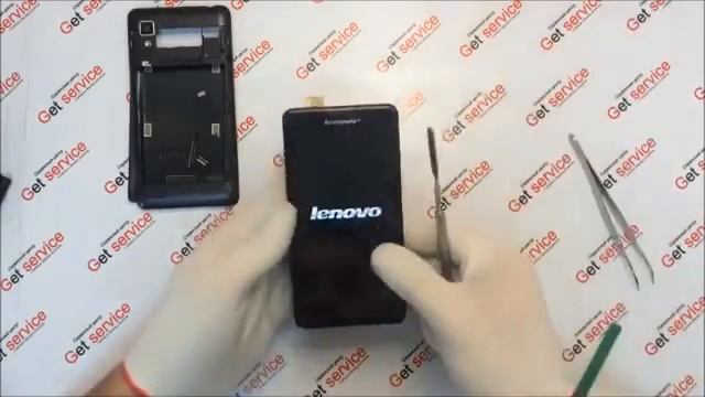 Замена дисплея Lenovo P780 смотреть онлайн