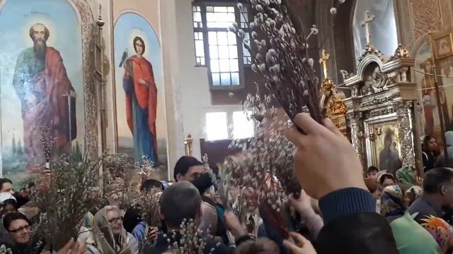 Русь Святая жива! Освящение вербы.. смотреть онлайн