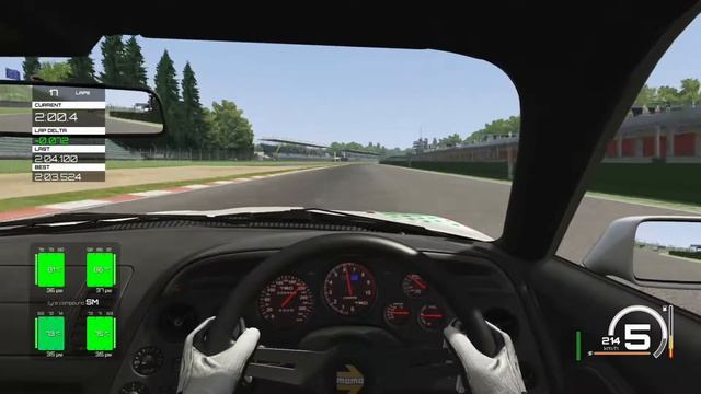 Assetto Corsa Autodromo Enzo e Dino Ferrari (Imola) Toyota Supra MKIV Time Attack + REPLAY смотреть онлайн