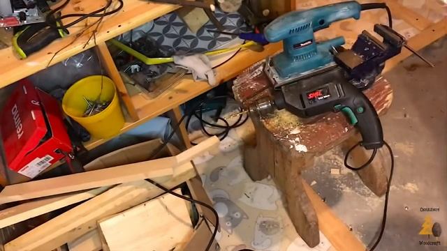 Делаю домик из дерева Часть 1 /#Изделияиздерева/Woodcraft смотреть онлайн