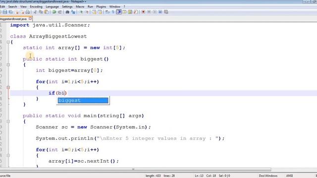 find maximum and minimum value in array in java смотреть онлайн