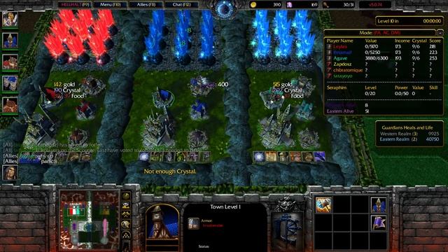 Warcraft 3 Classic HellHalt TD Competitive #59 no sound смотреть онлайн