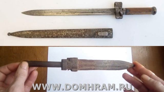 Реставрация венгерского штык ножа 1939 года смотреть онлайн