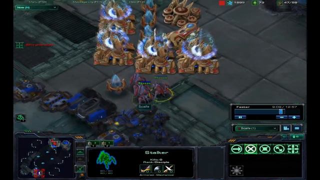 Starcraft 2 | 1 v 2 Solo as Protoss смотреть онлайн