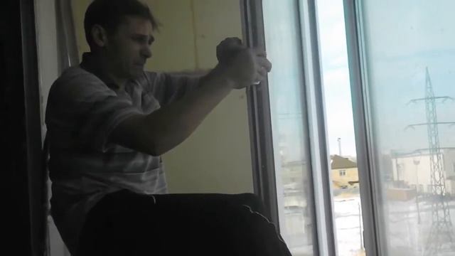 Замена замка на пластиковом окне.  Простое открывание.