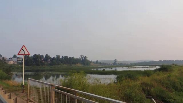 Пруд и река Лысьва, село Вознесенск, Пермского края, 12 смотреть онлайн