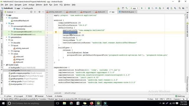 #05 Android Studio Tour - Settings,Manifest,Gradle,Res - Android Beginner Series #1 Urdu/Hindi смотреть онлайн