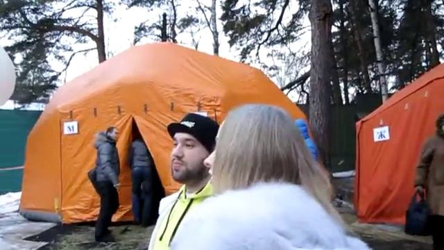 19.01.2015. Крещение Господне в Серебряном бору - Ролик №8 смотреть онлайн