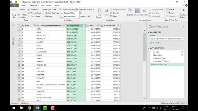 Excel 2016 Web Query: import data from a web page смотреть онлайн
