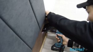 Сборка угловой кровати Барселона с подъемным механизмом