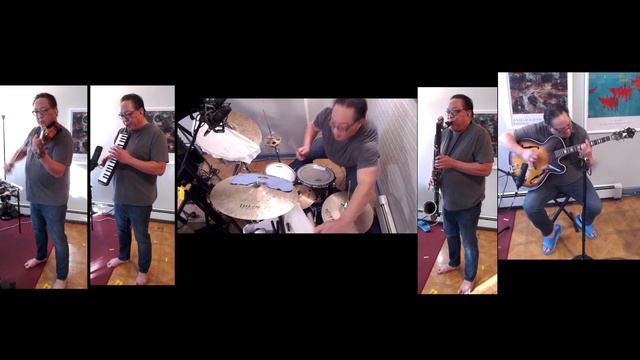 Sound Lab #454 - Quintet Edition (drums/archtop/bass clarinet/melodica/violin - 2024 02 20a смотреть онлайн