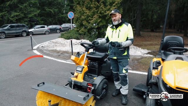 Обзор линейки садовых тракторов и райдеров газонокосилок Stiga смотреть онлайн