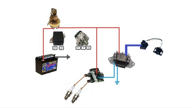 Простая проводка на мотоцикл смотреть онлайн