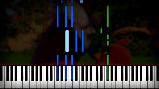 The Angry Birds Movie Theme Song (Matoma - Wonderful Life) Piano Tutorial (Sheet Music + midi) cove смотреть онлайн