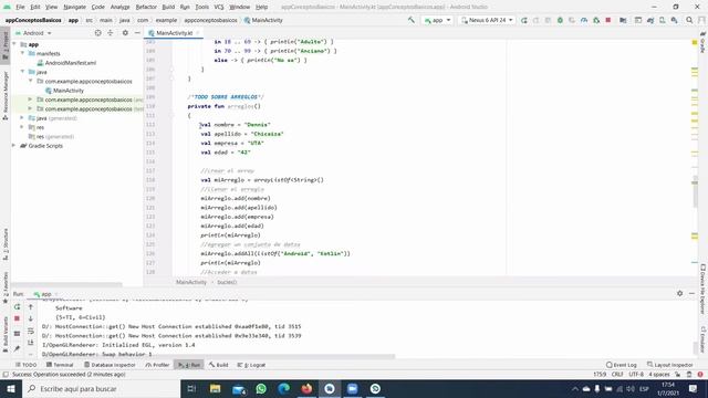 Kotlin (estructura de datos y clases) смотреть онлайн