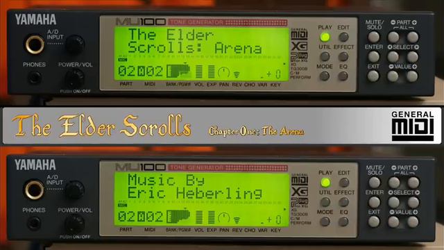 The Elder Scrolls: Arena - The Complete Soundtrack by Eric Heberling, (Yamaha MU100, General Midi) смотреть онлайн