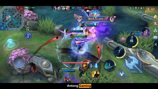 SILVANNA MONTAGE 002 - Collector Skin Queen Frost - Best Chase and Escape Moment || Mobile Legends смотреть онлайн