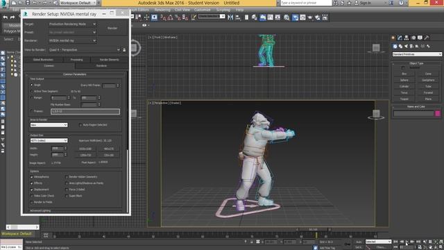3ds Max Tutorial - Render an Animation as an AVI File Format смотреть онлайн