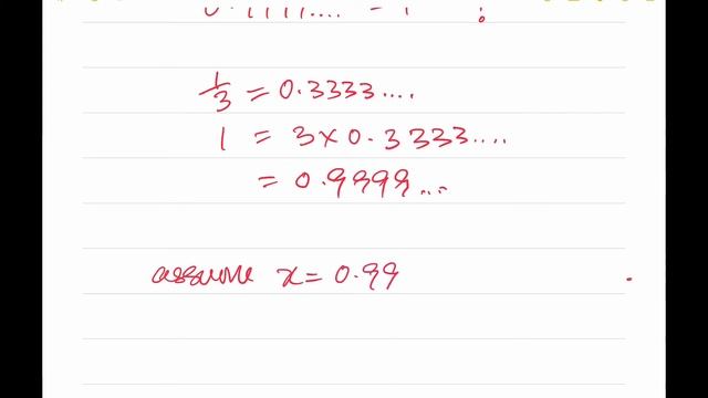 0.9999... = 1, really? смотреть онлайн