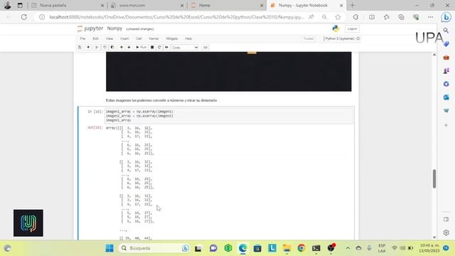 Clase 10 Curso Python / Libreria Numpy. смотреть онлайн