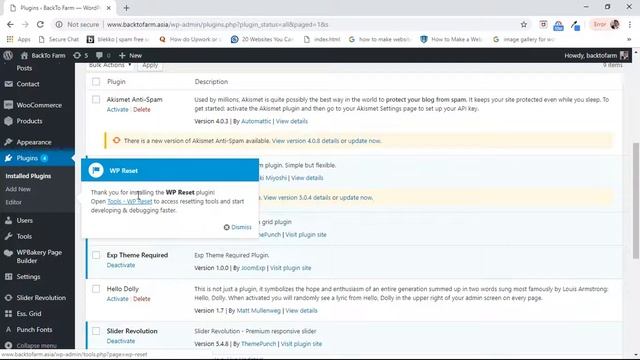 How to reset wordpress website | How to make your website new смотреть онлайн