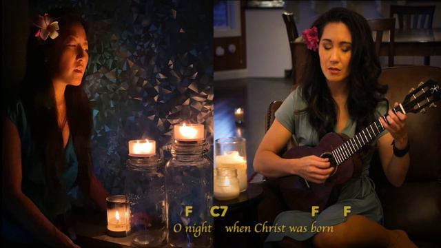 O Holy Night // Candlelit Ukulele Play-Along with Cynthia Lin + Katie DeNure смотреть онлайн