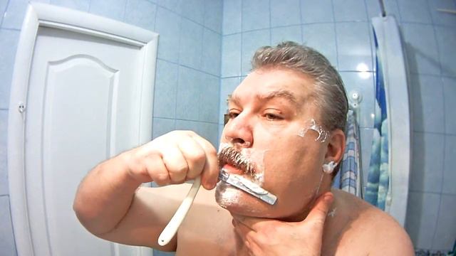 💈Бритье опасной бритвой 8 Fridrich Herder Fbr. Sohn Solingen смотреть онлайн