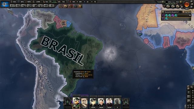 Brasil se pasa de listo | Hearts of Iron IV | Señor Hitler | Argentina смотреть онлайн
