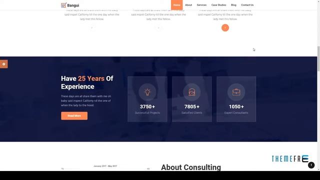 Bangui - Business Consulting and Professional Services HTML Template смотреть онлайн