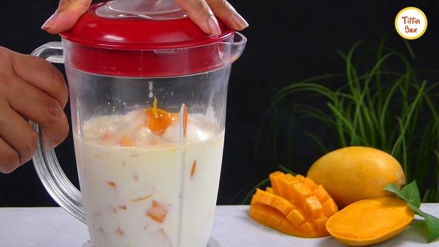 Super Yummy Mango Milkshake, Summer Drinks Recipe By Tiffin Box | Fresh Mango Shake, Mango Smoothie