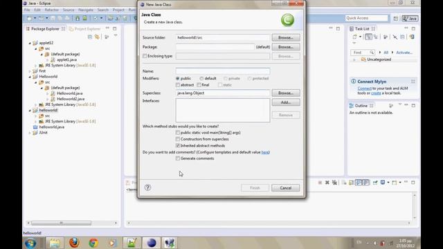 How to create a java program смотреть онлайн