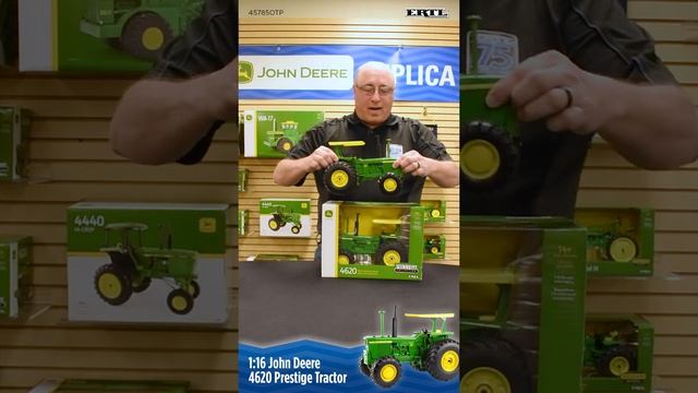 ERTL Farm Toys 1:16 Scale John Deere 4620 Prestige Tractor -50th Anniversary- смотреть онлайн