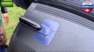 Крепление датчика эхолота Lowrance Elite-7 Ti на лодку ПВХ FishinGaltsev