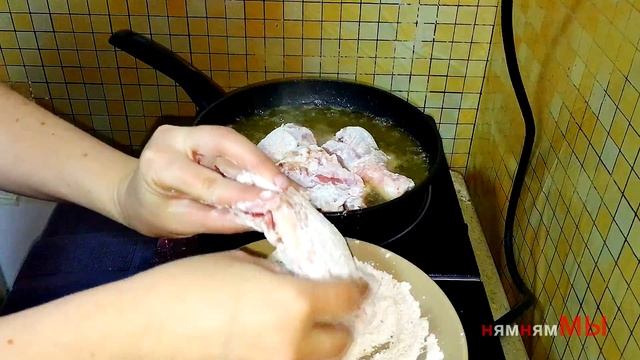 Хрустящая курица в духовке