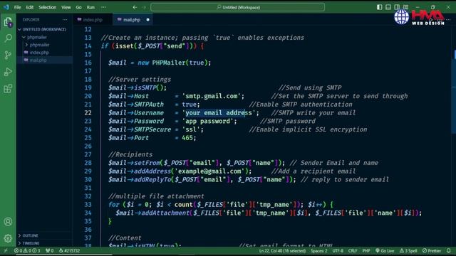 How To Send PHP Contact Form with Attachments | Attach Multiple Files in PHPMailer смотреть онлайн