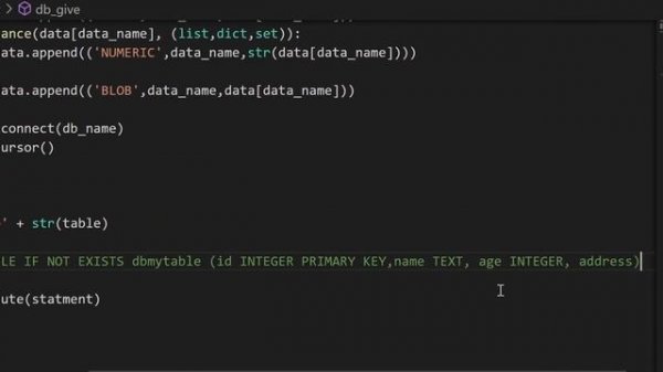 Python's SQLITE3 Creating Table (and Database) and Inserting Data