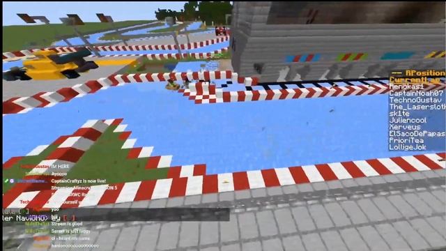 EPIC JULIENCOOL RING BOAT RACE (Minecraft ice boat racing) смотреть онлайн