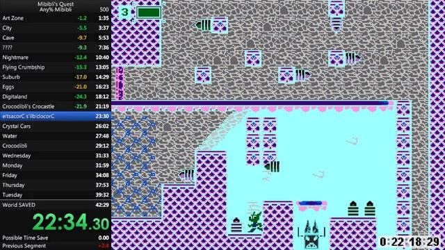Mibibli's Quest any% Mibibli in 41:27 RTA (OLD) смотреть онлайн